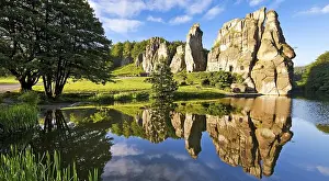 Extern stones, Externsteine, sandstone formation
