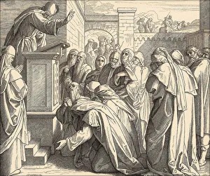 Ezra Reads the Book of the Law
