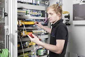 Fabian Kerscher, best trainee nationwide in 2013 in the field of mechatronics