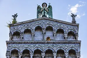 Facade of the church of San Michele in Foro