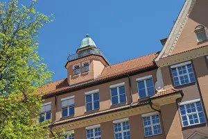 Category Historic EN Prints: Facade with turrets, Realschule an der SalzstraBe