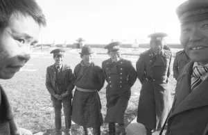 Faces of Mongolia under communist rule in 1982 is shown in this photo