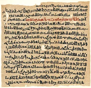 Facsimile of an ancient Egyptian Papyrus