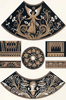 Facsimile of ancient Greek vase painting
