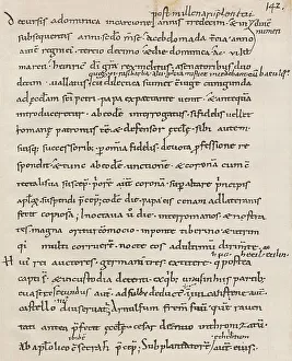 Facsimile of the chronicle written by Thietmar