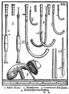 Facsimile of plate No. 13, bagpipes