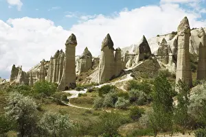 Fairy Chimneys, tufa formations in Love Valley