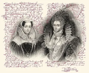 Faksimile des Hinrichtungsbefehls fuer Maria Stuart