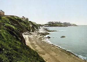 Falaises de Donville beach, Granville in Normandy