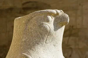 Falcon statue of the god Horus