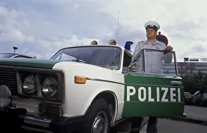 Fall of the Berlin wall, in spring