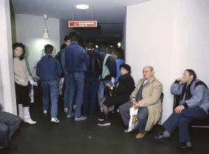 After the fall of the Wall, about 344