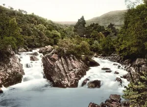 Falls of Leny are a series of waterfalls in the Trossachs in Scotland on the course of the Garbh Uisge