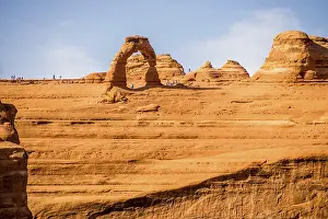 Famous Delicate Arch in Arches National Park