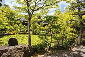 The famous Eikando temple (Eikan-do) on a warm spring day in Kyoto