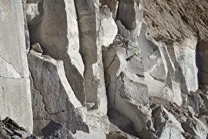 The famous sillar stone quarry, Peru