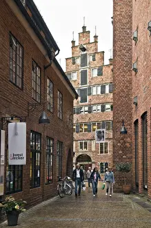 The famous street of Boettcherstrasse