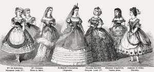Fancy dress costumes, Tuileries Ball