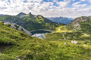 Fantastic hike in the Lechquellen Mountains in Vorarlberg Austria near Lech
