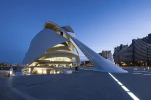 Fascinating modern building in the city centre