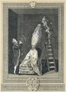Fashion, caricature, 1780