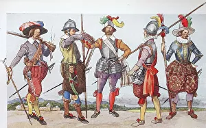 Fashion, Clothing in Europe, War Costumes of the Thirty Years War