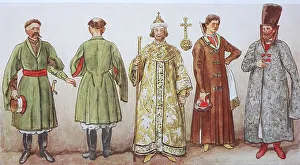 Fashion, clothing in Russia in the 16th 17th century