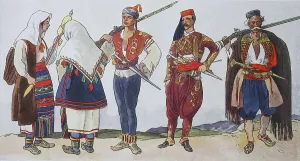 Fashion, clothing in Southern Slavia around the 19th century