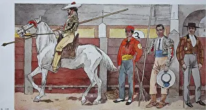 Fashion, dress in the bullfights in Spain for modern history