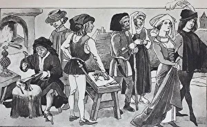 Fashion, historical clothing in Germany in the late Middle Ages