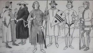 Fashion, historical clothing in Spain in the Middle Ages