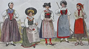 Fashion, mid-19th century, by lks