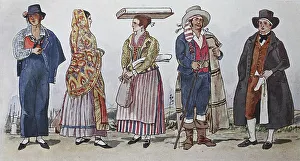 Fashion, Northern Italy c. 1800