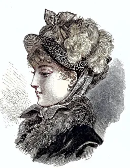 Fashion picture from the year 1880