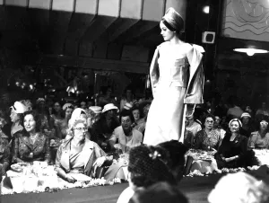 Fashion show, 1950s, Germany, Europe