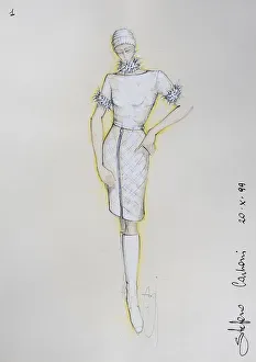 Fashion sketch, fashion design