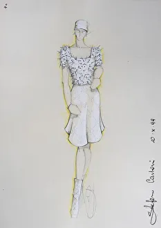 Fashion sketch, fashion design