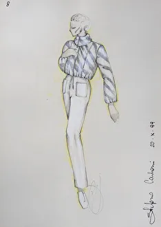 Fashion sketch, fashion design