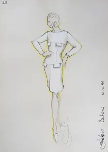 Fashion sketch, fashion design