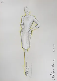 Fashion sketch, fashion design