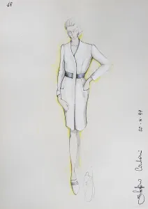 Fashion sketch, fashion design