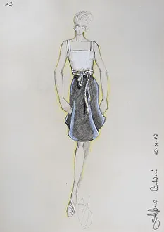 Fashion sketch, fashion design
