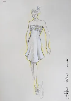 Fashion sketch, fashion design