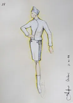 Fashion sketch, fashion design