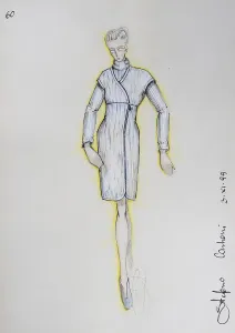 Fashion sketch, fashion design