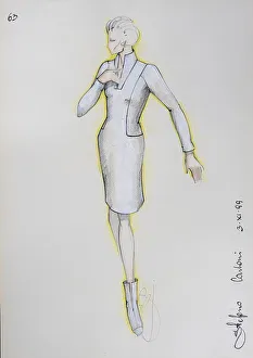 Fashion sketch, fashion design