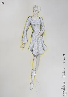 Fashion sketch, fashion design