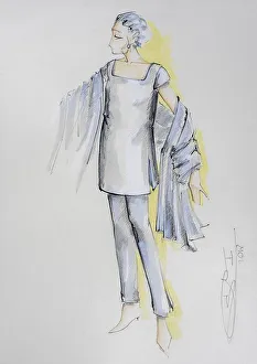 Fashion sketch, fashion design