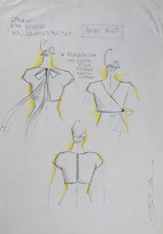 Fashion sketch, fashion design