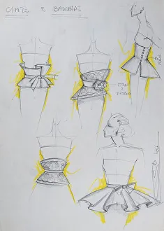 Fashion sketch, fashion design